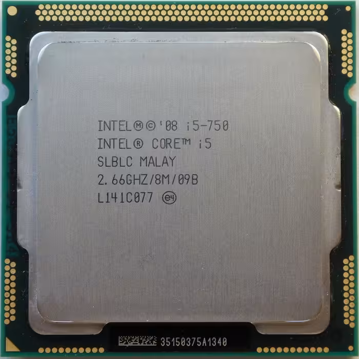 پردازنده مرکزی اینتل سری Nehalem مدل Core i5-750