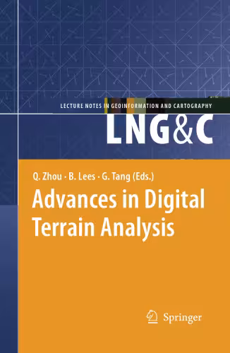 خرید و دانلود نسخه کامل کتاب Advances in Digital Terrain Analysis