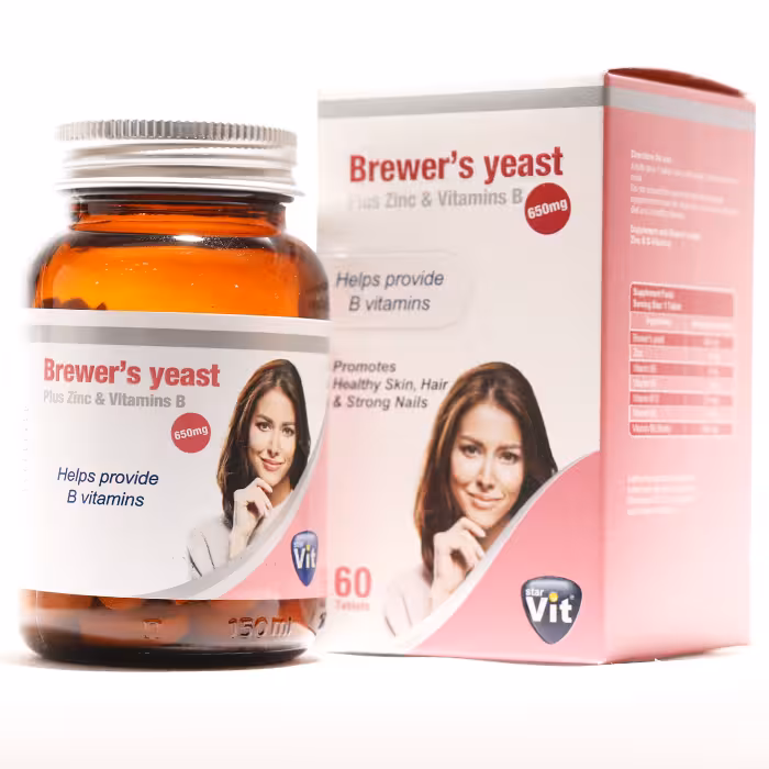 قرص مخمر آبجو استارویت 60 عددی