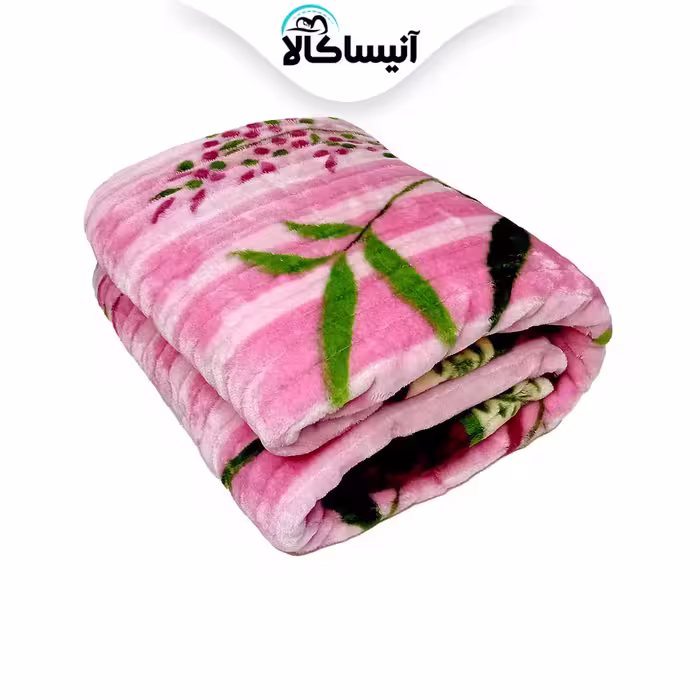 پتو نرمینه بافت مدل نسیم کد 029 سایز 155×210 سانتی متر