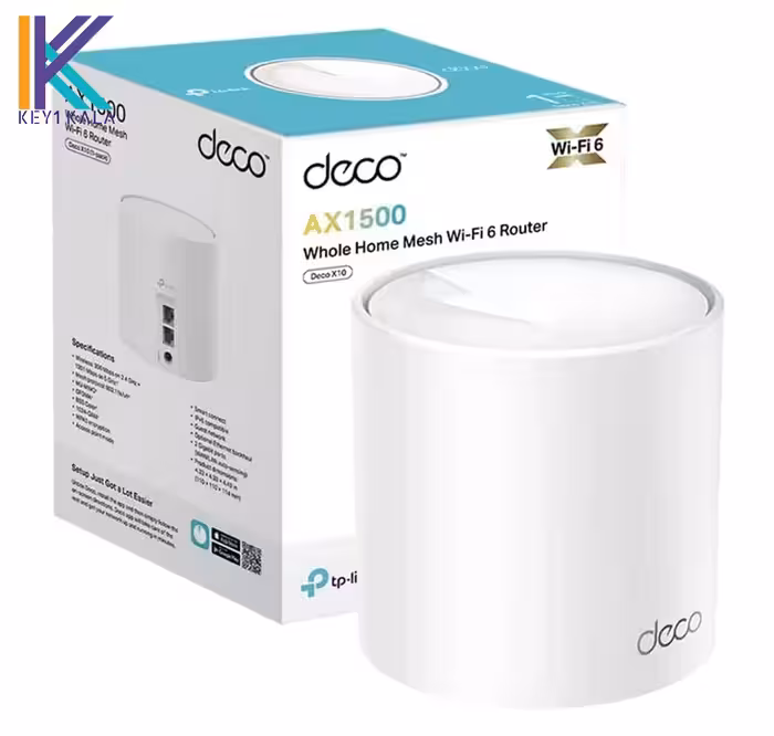 سیستم مش Wi-Fi 6 تی پی لینک TP-Link (1&3-PACK) DECO X10
