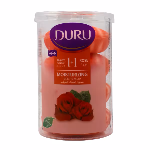صابون شستشو دورو مدل Rose وزن 110g بسته 4تایی