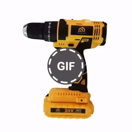 دریل شارژی 24 ولت گریتک مدل GTLD24L05