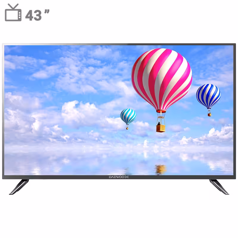 تلویزیون ال ای دی دوو مدل DLE-43H1800-DPB سایز 43 اینچ