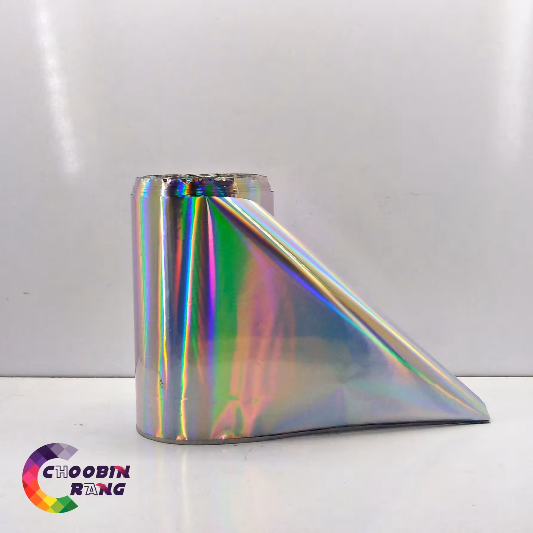 ورق توتکالی هفت رنگ هولوگرامی رولی 120 متری (ورق فویل باند)