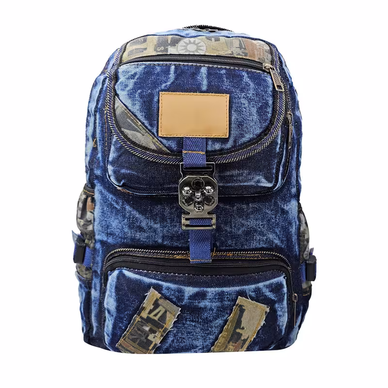 کوله پشتی سیی مدل جین کد 2139.1 | کالا مکس