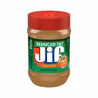 کره بادام زمینی رژیمی جیف با چربی کمتر (450 گرم) jif