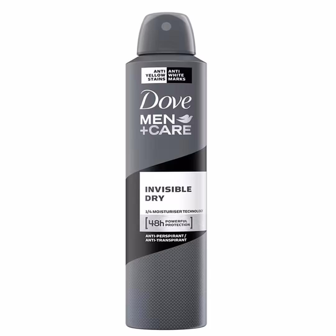 اسپری ضدتعریق مردانه داو مدل INVISIBLE DRY حجم 250 میل