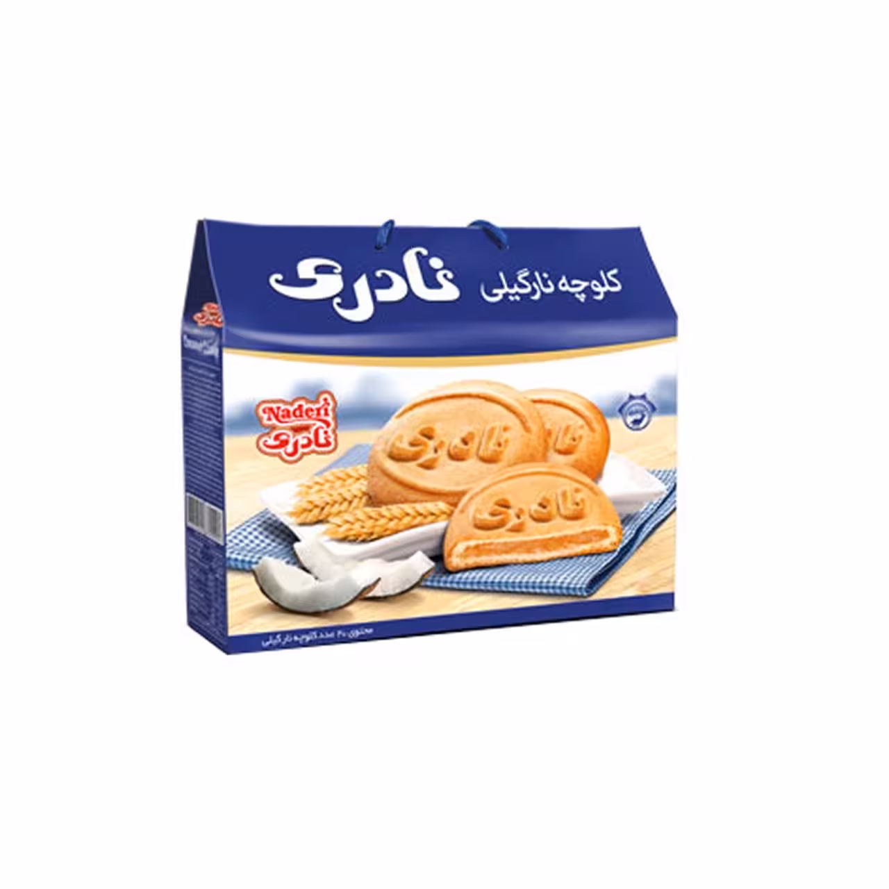 کلوچه ساک کلاسیک نارگیلی نادری 1000 گرم