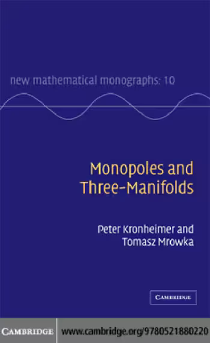 خرید و دانلود نسخه کامل کتاب Monopoles and Three-Manifolds