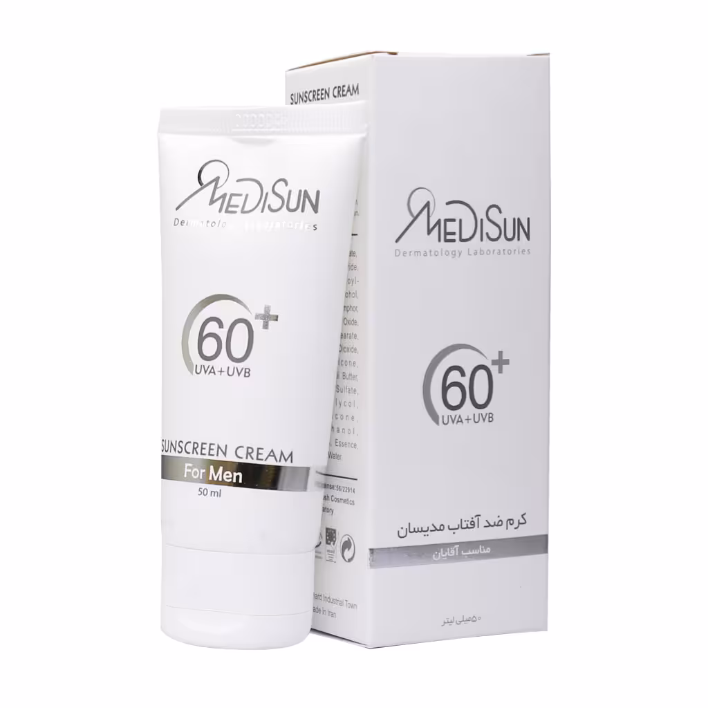 ضدآفتاب SPF60 مناسب آقایان مدیسان | 50 میلی لیتر