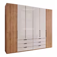 مجموعه کمد لباس کشو دار فوبورو مدل KB220
