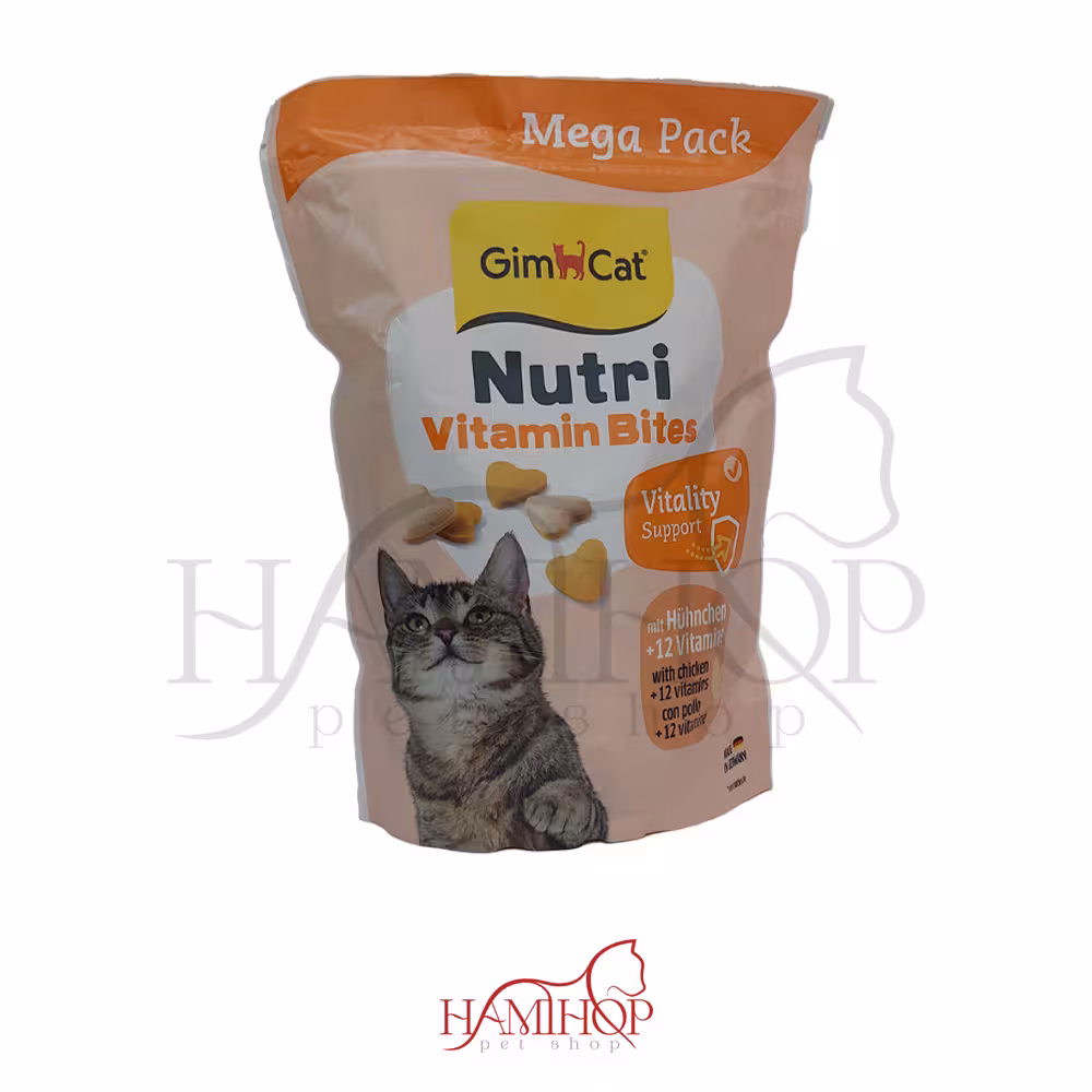 قرص مولتی ویتامین گربه جیم کت GimCat Tabs Multi Vitamin وزن 425 گرم