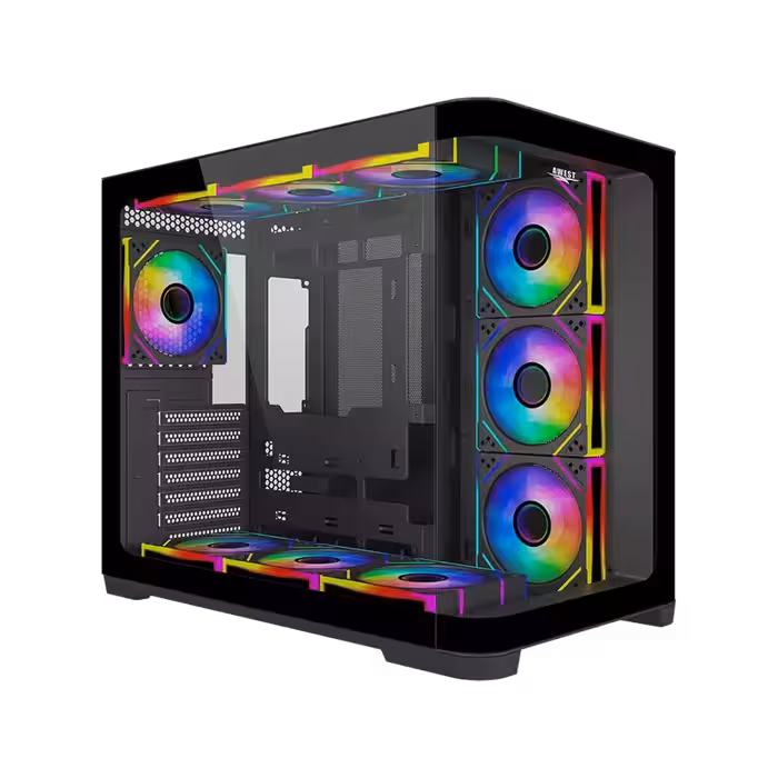 کیس گیمینگ اوست مدل AWEST GT-AQ18-MB