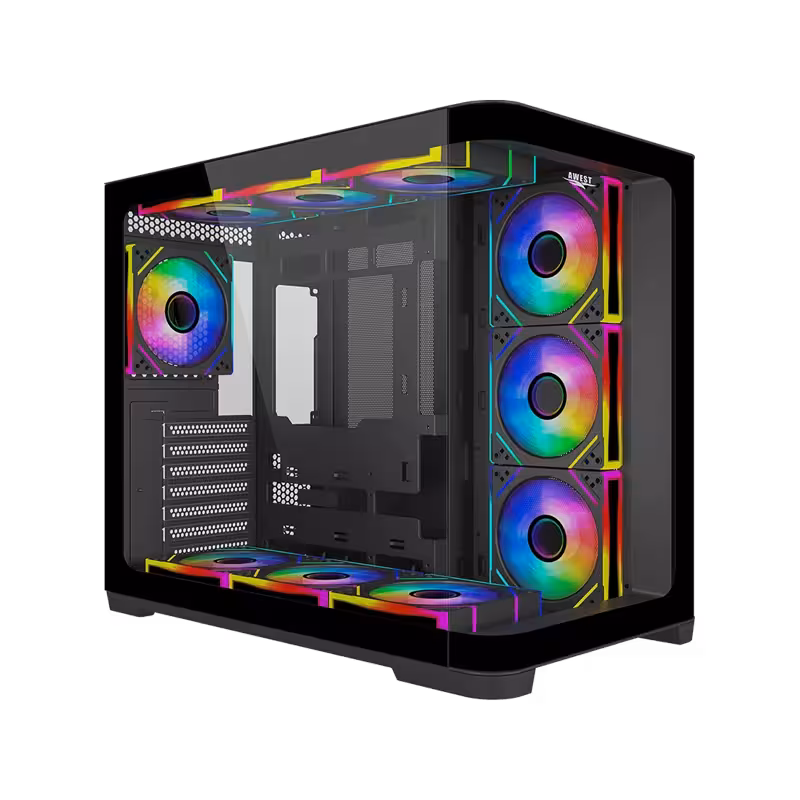 کیس گیمینگ اوست مدل AWEST GT-AQ18-MB