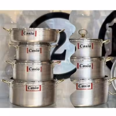 سرویس 7پارچه روحی طرح چدن کاسیو