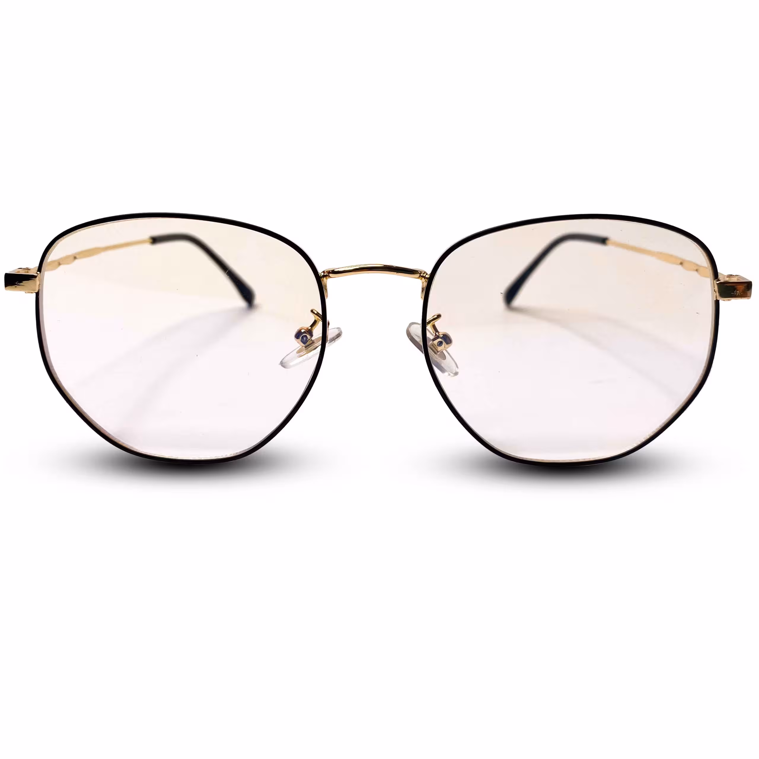 عینک طبی مشکی طلایی برند دیور b139 اورجینال