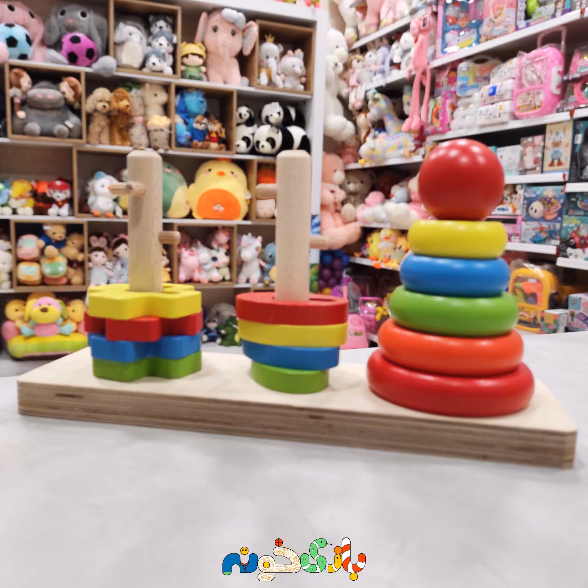 پازل مونته سوری چوبی سه پایه وارداتی 