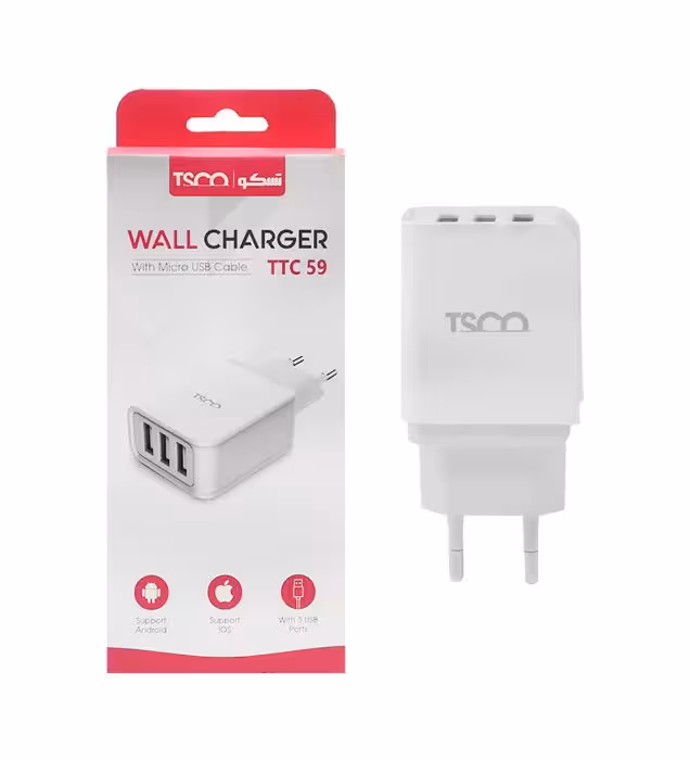 شارژر دیواری تسکو مدل TTC 59