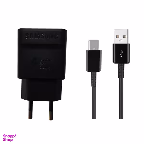 شارژر دیواری سامسونگ مدل EA-60 به همراه کابل تبدیل USB-C غیر اصل