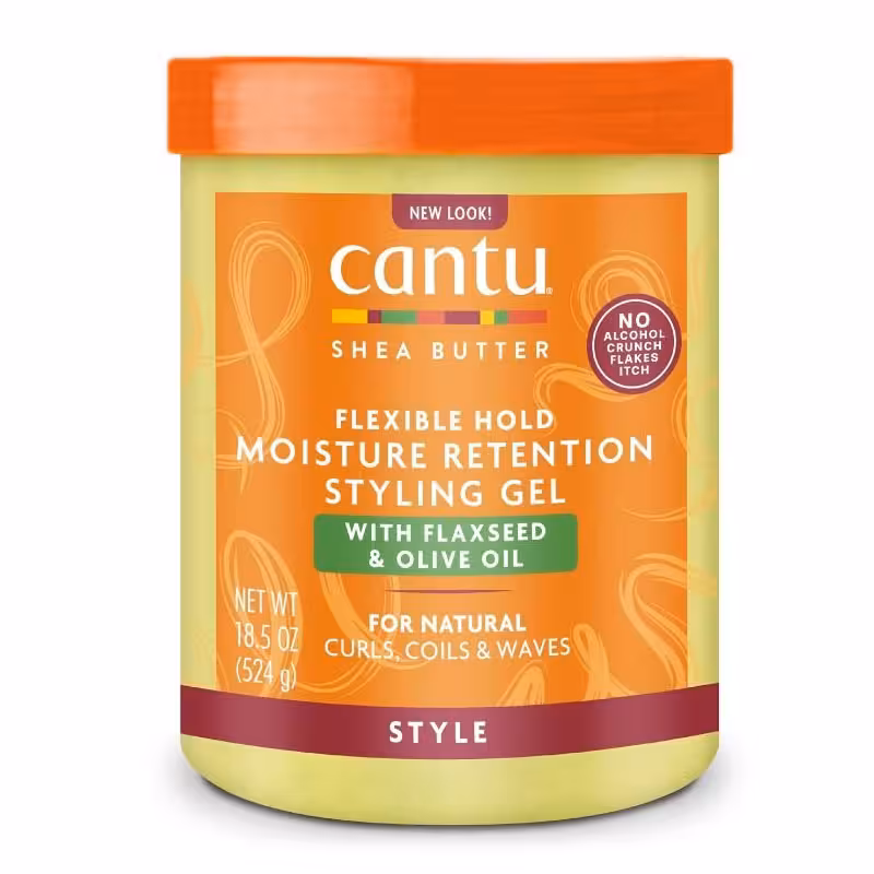ژل مو بذر کتان و زیتون کانتو Cantu حجم 524g
