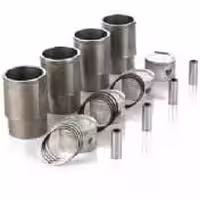 EZAM پیستون XU7 کامل با رینگ TP و بوش پلاتو پژو 405 عظام