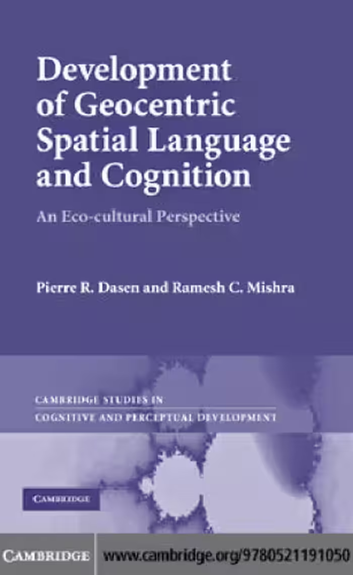 خرید و دانلود نسخه کامل کتاب Development of Geocentric Spatial Language and Cognition: An Eco-cultural Perspective