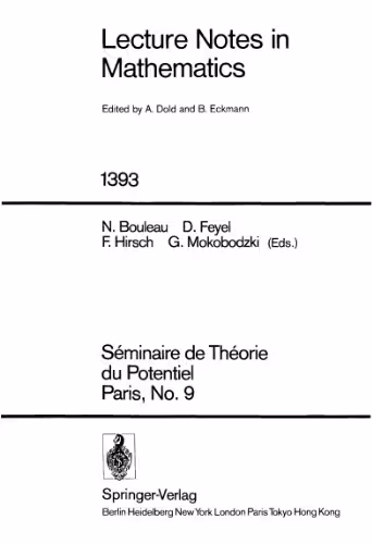 خرید و دانلود نسخه کامل کتاب Seminaire de Theorie du Potentiel Paris No 9