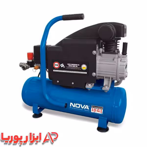 کمپرسور باد نووا 10 لیتری مدل NTA-9010