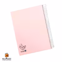 دفتر خط دار 200 برگ رحلی رنگ پاستلی ایمان (iman)