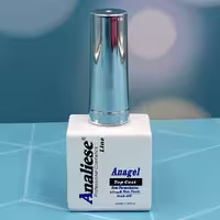 تاپ ژل رزگلد آنالیز ANALESE 20ML ناخن