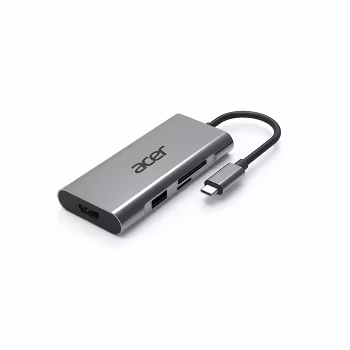 هاب هفت در یک USB Type-C کوچک ایسر اورجینال مدل ODK380