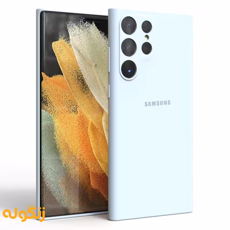 کاور سیلیکونی مناسب برای گوشی موبایل Samsung S24 Ultra - زنگوله