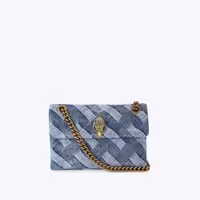 قیمت و خرید کیف مینی زنانه آبی کرت گایگر مدل mini denim kensington bag اورجینال