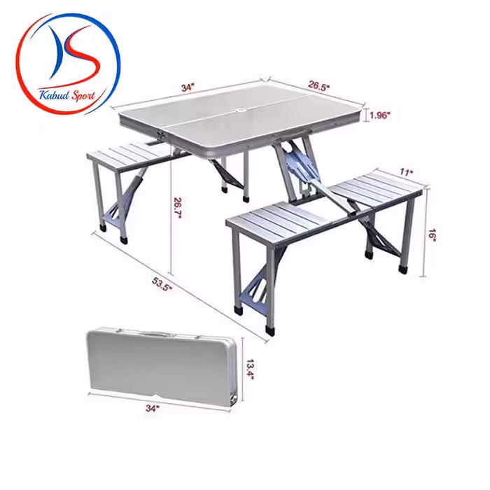 ست میز و صندلی تاشو