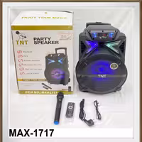 اسپیکر بلوتوثی TNT مدل MAX-1717