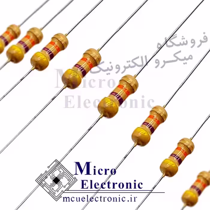 مقاومت 47K اهم 1/4 وات بسته ی 50 عددی
