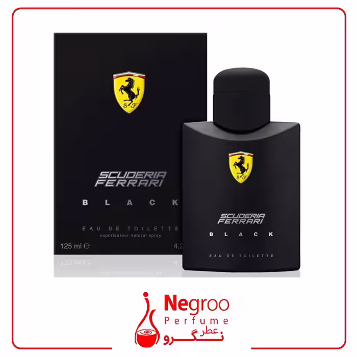 ادو تویلت مردانه فراری Scuderia Black حجم 125 میلی لیتر