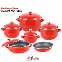 سرویس قابلمه 11 پارچه گرانیت لایف اسمایل TNMLP-11