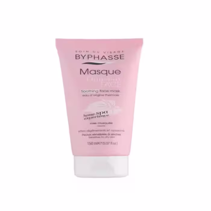 ماسک ترمیم کننده بایفاس مدل سوتینگ BYPHASSE SOOTHING FACE MASK FOR SENSITIVE TO DRY SKIN