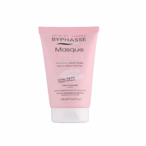 ماسک ترمیم کننده بایفاس مدل سوتینگ BYPHASSE SOOTHING FACE MASK FOR SENSITIVE TO DRY SKIN