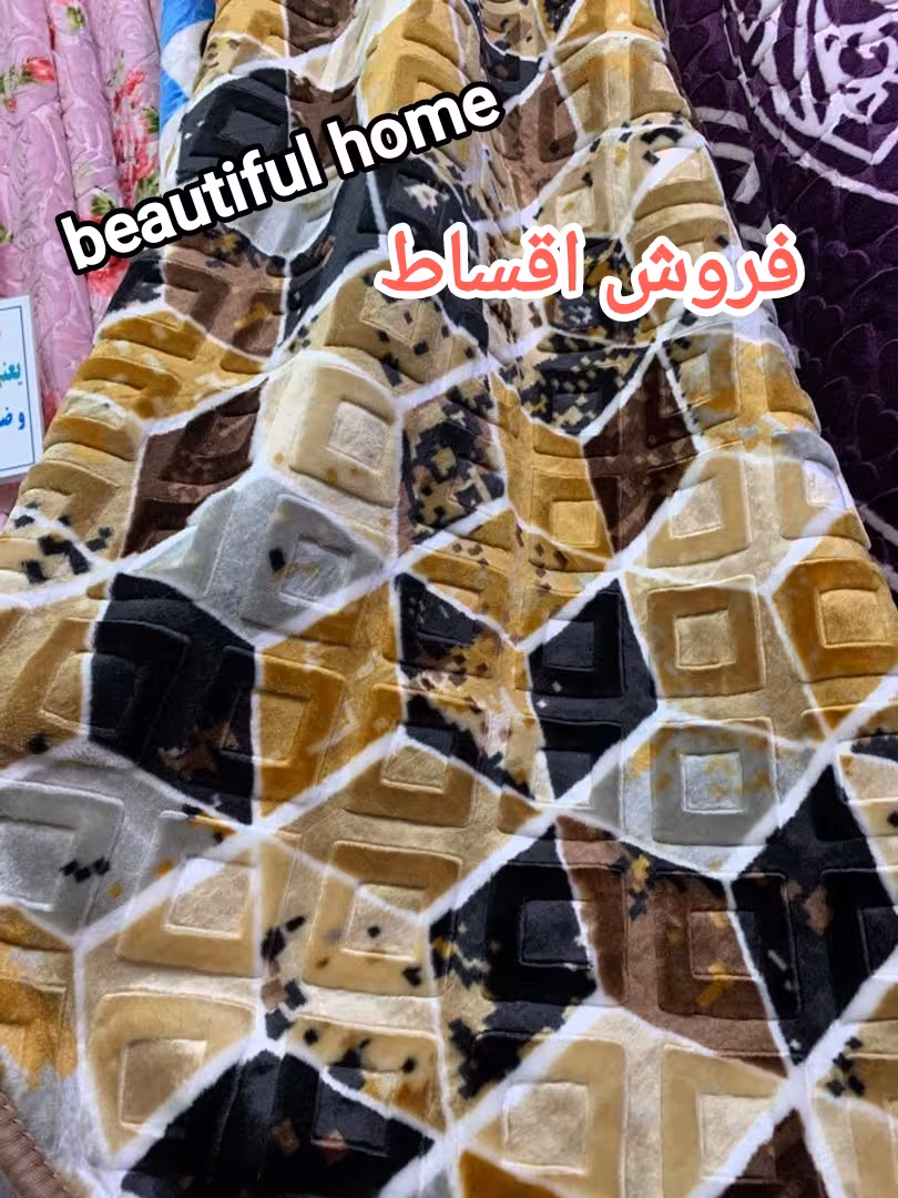 پتو یک نفره گل‌دار و تک‌رنگ مارک روشا و ریلکس (موجودی گرفته شود) (هزینه ارسال پس کرایه)