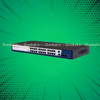 سوییچ شبکه 24 پورت HRUI مدل HR900-AFG-2422S-400 | گاردریل