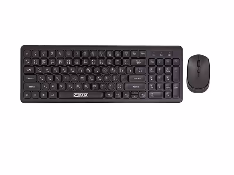 کیبورد و ماوس بی سیم سادیتا مدل Sadata SKM-3402 WL