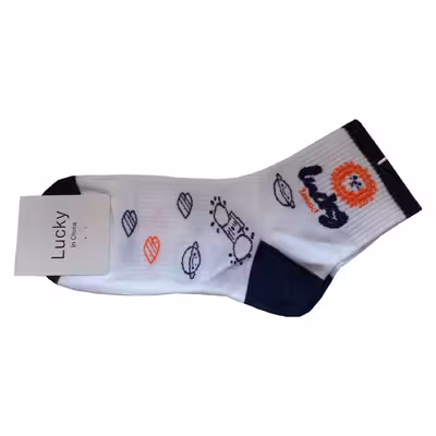 جوراب بچگانه لاکی مدل 0666