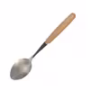 قاشق چای خوری طرح چوبی بسته 6 عددی