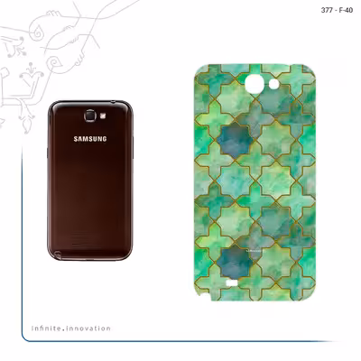 برچسب پوششی ماهوت مدل Iran Tile 8 مناسب برای گوشی موبایل سامسونگ Galaxy Note 2