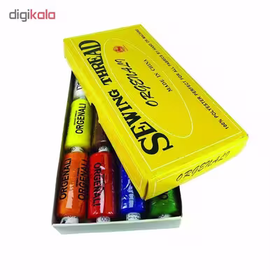 نخ خیاطی مدل G101 بسته 12 عددی