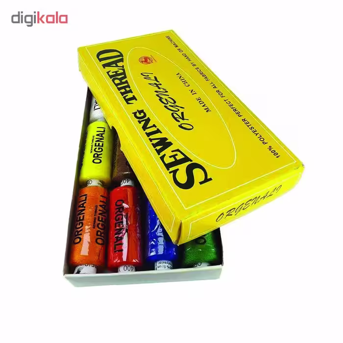 نخ خیاطی مدل G101 بسته 12 عددی