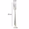 ست قاشق و چنگال 12 پارچه مدل ماینز ناخنی کد UN-3615